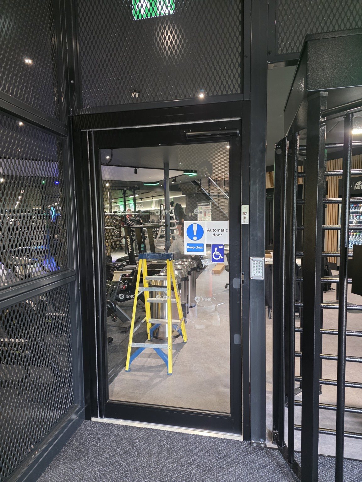 Automatic access door